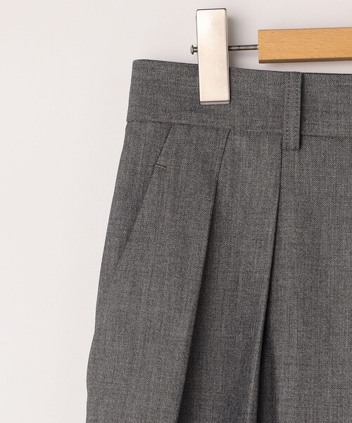 NOLLEY’S（ノーリーズ）の「◇【WEB限定】ウォッシャブルハイスペックギャバジン2タックワイドパンツ（その他パンツ・レディース・ブラック/グレー/ライトグレー・36/38/40）」の10枚目の写真