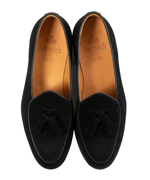 Berwick バーウィック ローファー 4951 ゴム×レザーソール Berwick バーウィック タッセルローファー 4951 ゴム×レザーソール