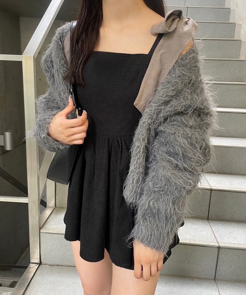 one after another NICE CLAUP（ワンアフターアナザーナイスクラップ）の「コーデュロイアソートビスチェ/セットアップボトムあり（キャミソール・レディース・アイボリー/その他/ブラック/モカ・FREE）」の17枚目の写真