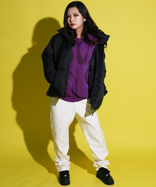 【セール】パフジャケット スタンドネック ボリューム ナイロンファイバー エコダウンジャケット /中綿ダウン(ダウンジャケット/コート)|EF DOM TO DO(イーエフダムトゥードゥー) 【セール】パフジャケット スタンドネック ボリューム ナイロンファイバー エコダウンジャケット /中綿ダウン(ダウンジャケット/コート)|EF DOM TO DO(イーエフダムトゥードゥー)