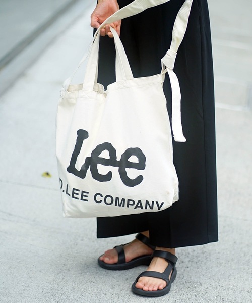 Lee（リー）の「【LEE/リー】ブランドロゴ斜めプリント  2WAYバッグ ロゴプリント トートバッグ　ショルダーバッグ（トートバッグ・メンズ・シルバー/ブラック/オレンジ・FREE）」の20枚目の写真