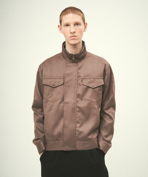 juha（ユハ）の「CAVALRY TWILL STAND BLOUSON（ブルゾン）」 - WEAR