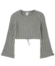 X-girl | CROPPED RIB KNIT TOP(ニット/セーター)