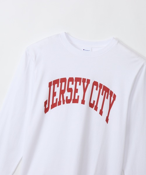 Champion(チャンピオン)の「【Champion/チャンピオン】メンズ ベーシック ロングスリーブTシャツ(Tシャツ/カットソー・メンズ・ネイビー/グリーン系その他/グレー系その他2/ベージュ系その他3/ブラック系その他/ホワイト×レッド/ホワイト×ブルー/グレー系その他7・X-LARGE/MEDIUM/LARGE/SMALL)」の10枚目の写真