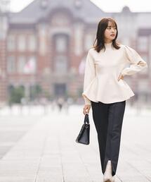 PROPORTION BODY DRESSING | フロントスリットパンツ / 1213230508(その他パンツ)