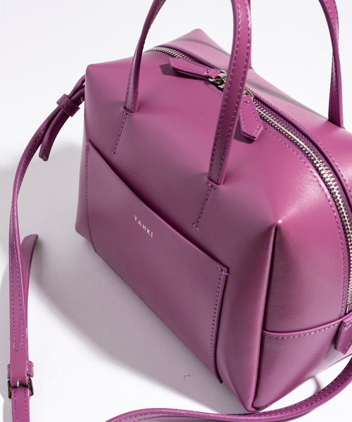 YAHKI（ヤーキ）の「YAHKI/ヤーキ YH-597 ハンドバッグ（ハンドバッグ・レディース・パープル/サンドベージュ/ブラック・ONE SIZE）」の15枚目の写真