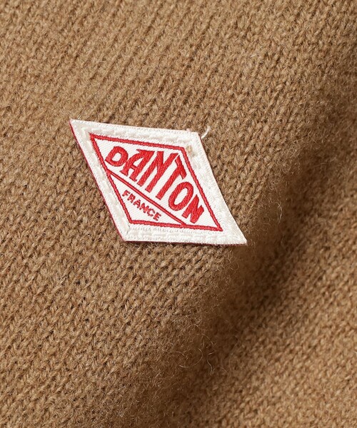 DANTON（ダントン）の「DANTON / Lambswool Crew Neck Knit（ニット/セーター・メンズ・ベージュ/ダークグリーン/オフホワイト/ライトブルー/オレンジ/ブラウン系その他4・40/42/38/44）」の17枚目の写真