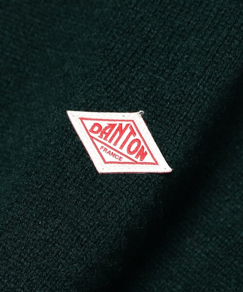 DANTON（ダントン）の「DANTON / Lambswool Crew Neck Knit（ニット/セーター・メンズ・ベージュ/ダークグリーン/オフホワイト/ライトブルー/オレンジ/ブラウン系その他4・40/42/38/44）」の11枚目の写真