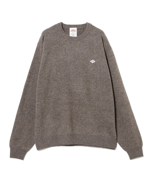 DANTON（ダントン）の「DANTON / Lambswool Crew Neck Knit（ニット/セーター・メンズ・ベージュ/ダークグリーン/オフホワイト/ライトブルー/オレンジ/ブラウン系その他4・40/42/38/44）」の18枚目の写真