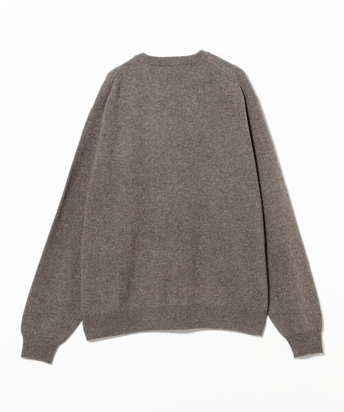 DANTON（ダントン）の「DANTON / Lambswool Crew Neck Knit（ニット/セーター・メンズ・ベージュ/ダークグリーン/オフホワイト/ライトブルー/オレンジ/ブラウン系その他4・40/42/38/44）」の7枚目の写真