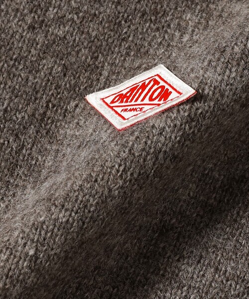 DANTON（ダントン）の「DANTON / Lambswool Crew Neck Knit（ニット/セーター・メンズ・ベージュ/ダークグリーン/オフホワイト/ライトブルー/オレンジ/ブラウン系その他4・40/42/38/44）」の16枚目の写真