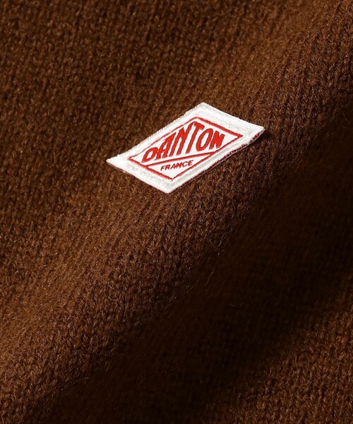 DANTON（ダントン）の「DANTON / Lambswool Crew Neck Knit（ニット/セーター・メンズ・ベージュ/ダークグリーン/オフホワイト/ライトブルー/オレンジ/ブラウン系その他4・40/42/38/44）」の19枚目の写真