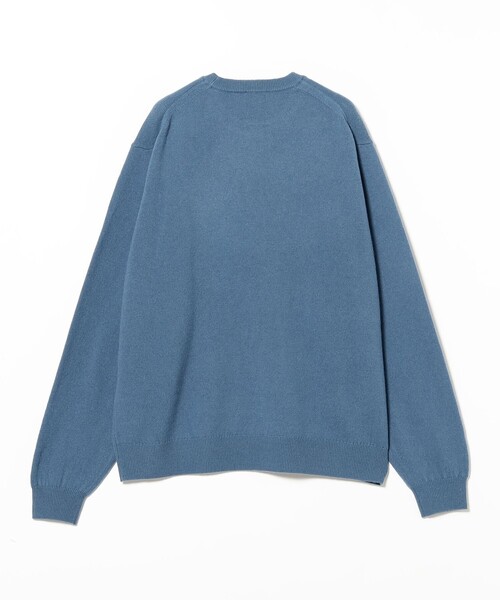 DANTON（ダントン）の「DANTON / Lambswool Crew Neck Knit（ニット/セーター・メンズ・ベージュ/ダークグリーン/オフホワイト/ライトブルー/オレンジ/ブラウン系その他4・40/42/38/44）」の8枚目の写真