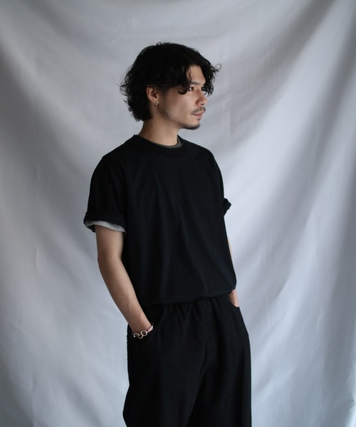 G.V.G.V.(ジーヴィージーヴィー)の「H/S TEE(Tシャツ/カットソー・レディース・グレイッシュベージュ/ブラック/ブラウン/ピンク/ホワイト・ONE SIZE)」の22枚目の写真