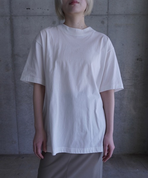 G.V.G.V.(ジーヴィージーヴィー)の「H/S TEE(Tシャツ/カットソー・レディース・グレイッシュベージュ/ブラック/ブラウン/ピンク/ホワイト・ONE SIZE)」の20枚目の写真