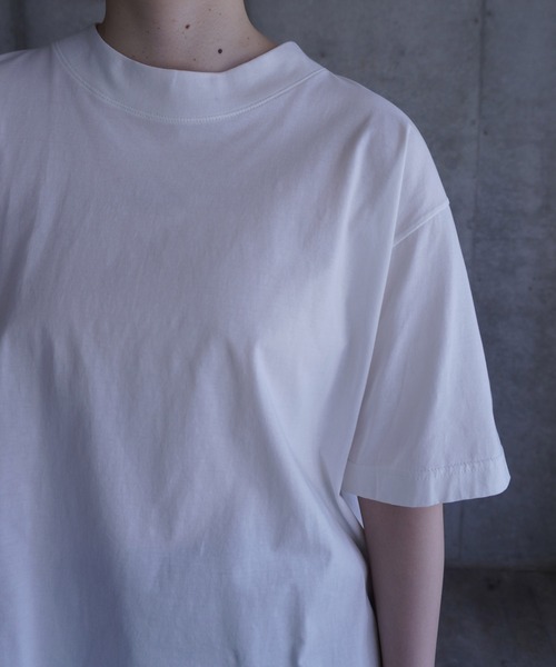 G.V.G.V.(ジーヴィージーヴィー)の「H/S TEE(Tシャツ/カットソー・レディース・グレイッシュベージュ/ブラック/ブラウン/ピンク/ホワイト・ONE SIZE)」の19枚目の写真
