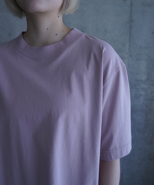 G.V.G.V.(ジーヴィージーヴィー)の「H/S TEE(Tシャツ/カットソー・レディース・グレイッシュベージュ/ブラック/ブラウン/ピンク/ホワイト・ONE SIZE)」の14枚目の写真