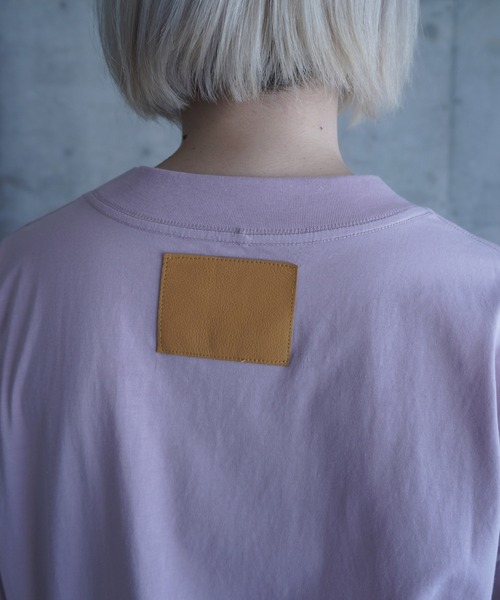 G.V.G.V.(ジーヴィージーヴィー)の「H/S TEE(Tシャツ/カットソー・レディース・グレイッシュベージュ/ブラック/ブラウン/ピンク/ホワイト・ONE SIZE)」の12枚目の写真