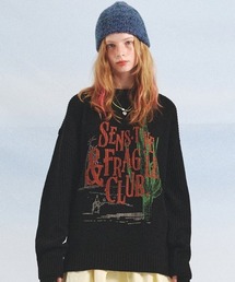 A'GEM/9 × .kom『MAIN BOOTH/メインブース』Sand Hill Sweater/サンドヒル セーター