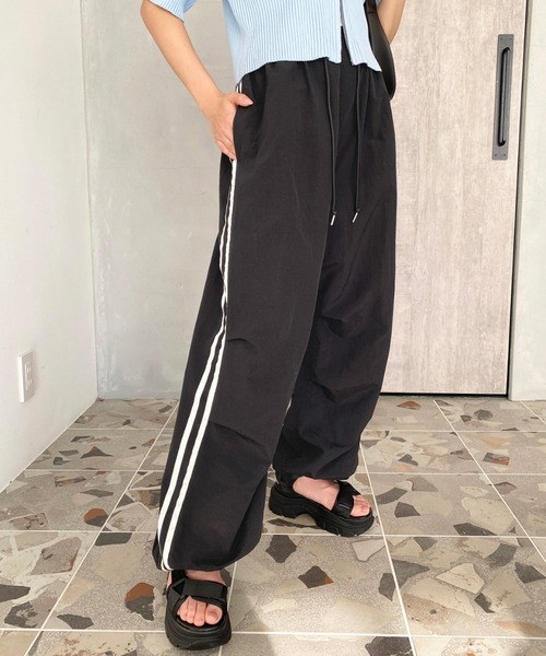 セール】ナイロンパラシュートサイドラインパンツ（その他パンツ