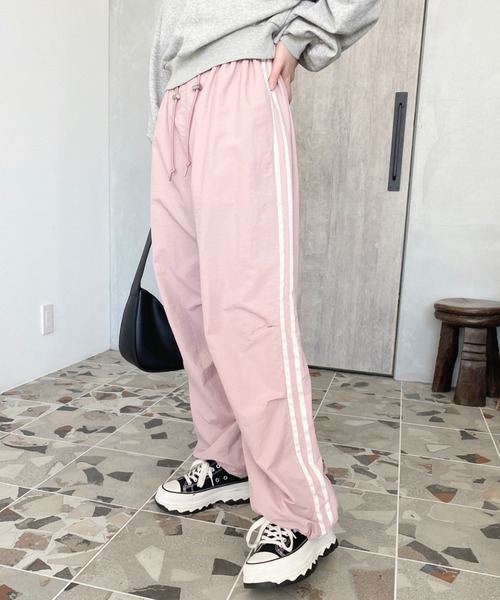 セール】ナイロンパラシュートサイドラインパンツ（その他パンツ