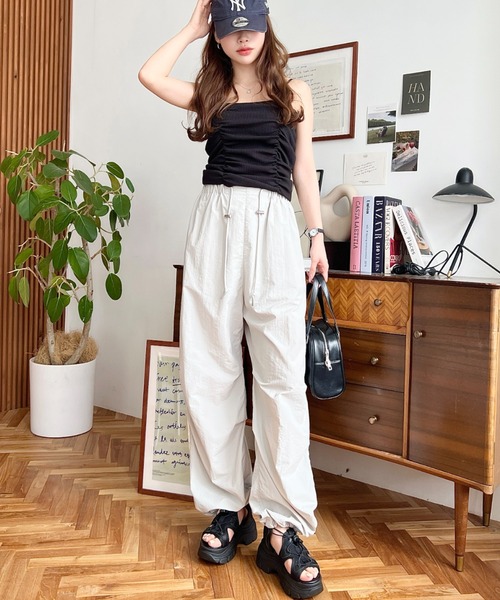 セール】ナイロンパラシュートサイドラインパンツ（その他パンツ