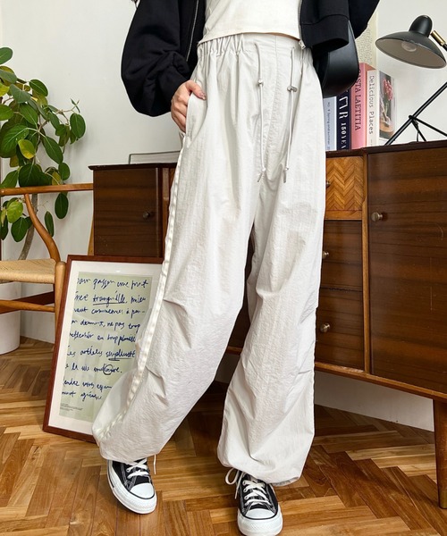 セール】ナイロンパラシュートサイドラインパンツ（その他パンツ