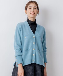 【WEB限定】ウールカシミヤミックス カーディガン