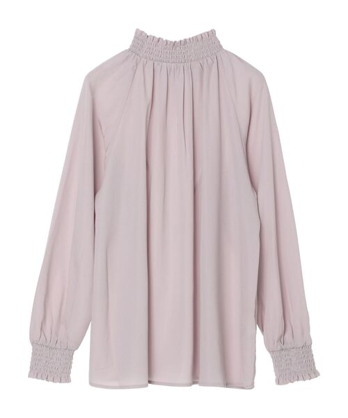 earth music&ecology(アースミュージックアンドエコロジー)の「シャーリングブラウス(シャツ/ブラウス・レディース・ピンク/ドット/アイボリー/ブラック・FREE)」の14枚目の写真