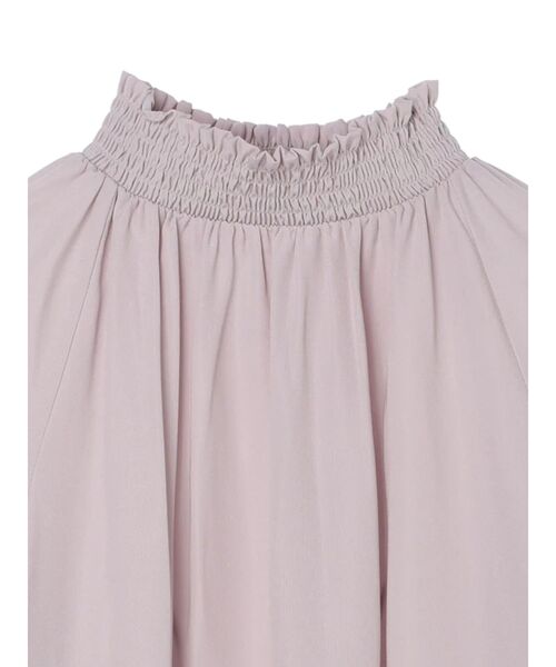 earth music&ecology(アースミュージックアンドエコロジー)の「シャーリングブラウス(シャツ/ブラウス・レディース・ピンク/ドット/アイボリー/ブラック・FREE)」の13枚目の写真