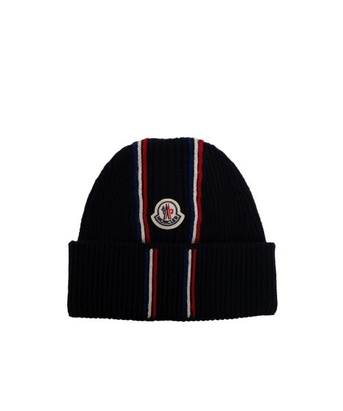 MONCLER(モンクレール)の「HAT(ニットキャップ/ビーニー・メンズ・ブラック・ONE SIZE)」の2枚目の写真