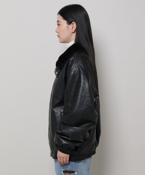 3.3 Field Trip （3.3フィールドトリップ）の「3.3 Field Trip／ファームスタン／W 2988014（ライダースジャケット・レディース・ダークブラウン/ブラック・FREE）」の13枚目の写真