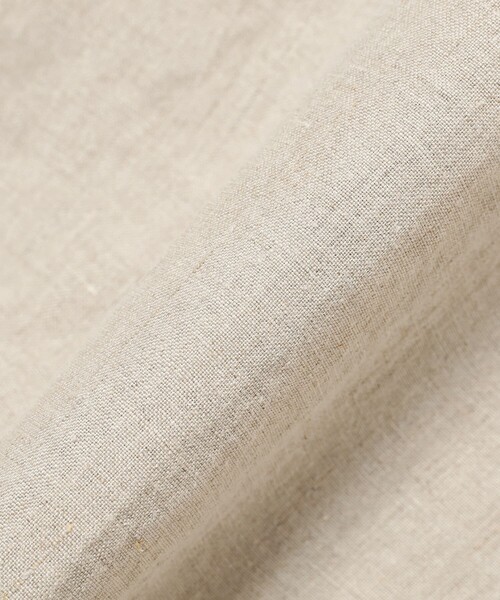 BEAMS PLUS（ビームスプラス）の「BEAMS PLUS / リネン オープンカラー シャツ（シャツ/ブラウス・メンズ・ブラック/ナチュラル/オリーブ・L/M/S/XL）」の17枚目の写真