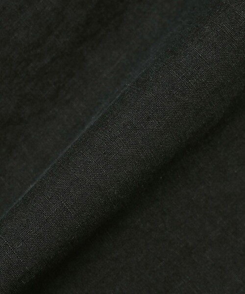 BEAMS PLUS（ビームスプラス）の「BEAMS PLUS / リネン オープンカラー シャツ（シャツ/ブラウス・メンズ・ブラック/ナチュラル/オリーブ・L/M/S/XL）」の20枚目の写真