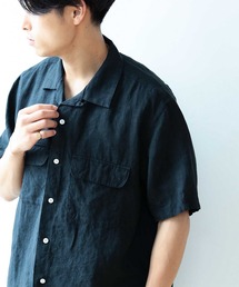 BEAMS PLUS | BEAMS PLUS / リネン オープンカラー シャツ(シャツ/ブラウス)