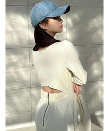 RESEXXY | バックオープンテレコワンピース(ワンピース)