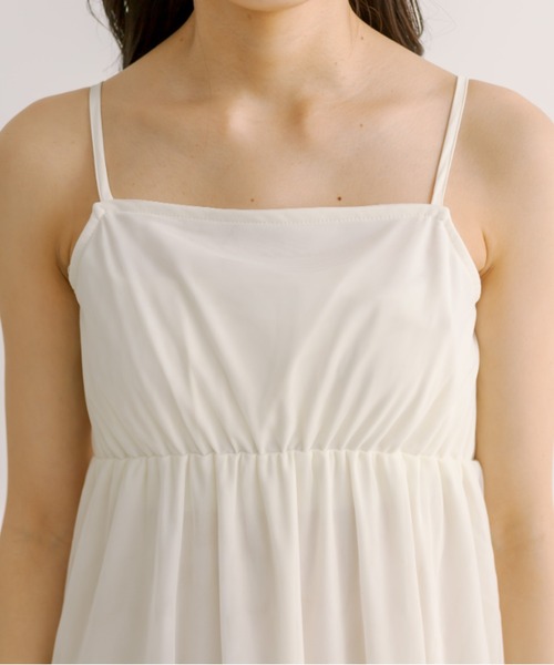 OLIVE des OLIVE（オリーブデオリーブ）の「チュールワンピ×ニットセット　1041090030（ワンピース・レディース・グレー/オフホワイト/サックスブルー・FREE）」の22枚目の写真