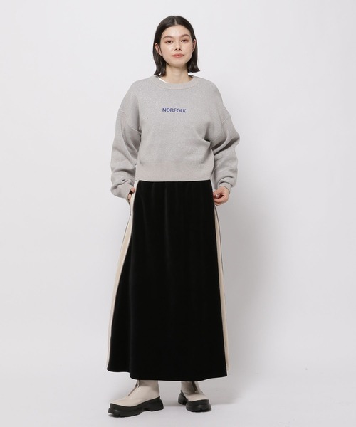 Niko and…POLO BCSクルースウェットプルオーバー ピンク long Niko and…POLO BCSクルースウェットプルオーバー ピンク long
