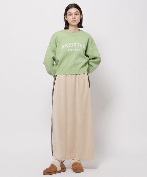 Niko and…POLO BCSクルースウェットプルオーバー ピンク long Niko and…POLO BCSクルースウェットプルオーバー ピンク long