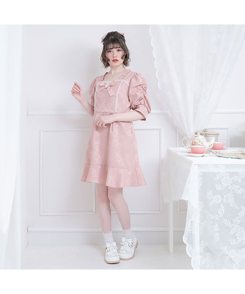 DearMyLove(ディアマイラブ)の「ハートパールダブルリボンパンプス(パンプス・レディース・ホワイト/レッド/ブラック/ベビーピンク/オフホワイト・25cm/24cm/22cm/25.5cm/23cm/24.5cm/23.5cm/22.5cm)」の17枚目の写真