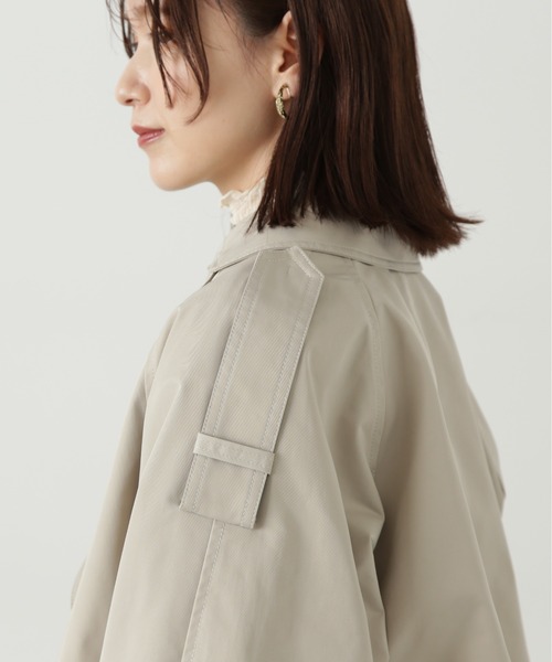 N.（N. Natural Beauty Basic）（エヌエヌナチュラルビューティーベーシック）の「【S Size Line】◆マルチウェイロングトレンチコート（トレンチコート・レディース・ベージュ/グレイッシュベージュ・SMALL/MEDIUM）」の21枚目の写真