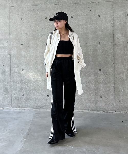 PAGEBOY（ページボーイ）の「WEB限定アイテム/adidas　FIREBIRDトラックパンツ（スウェットパンツ・レディース・ブラック・SMALL）」の12枚目の写真