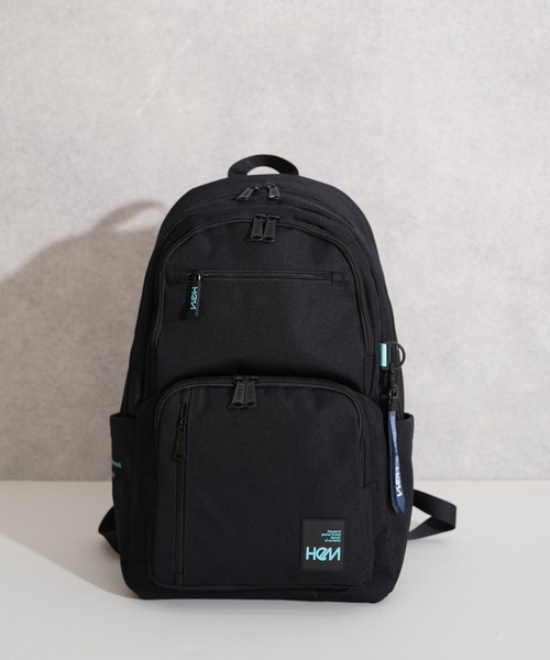 HeM(ヘム)の「【HeM/ヘム】 ルーク 17ポケット デイパック SAC'S BAR 別注 30L(バックパック/リュック・レディース・ホワイト/ブルー/グリーン・FREE)」の1枚目の写真