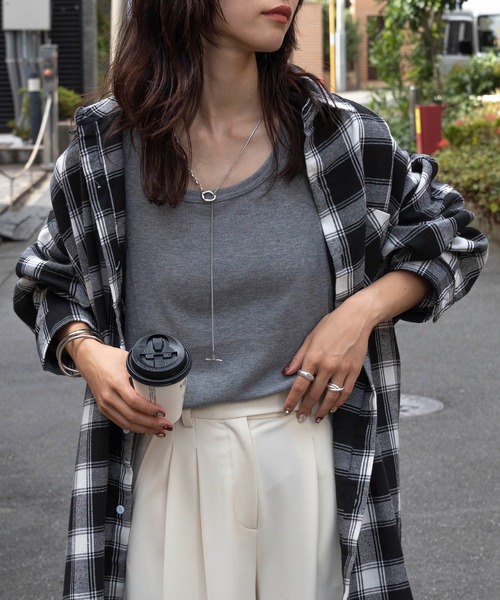 FRUIT OF THE LOOM（フルーツオブザルーム）の「EC限定！パック入り【FRUIT OF THE LOOM】フライスリブタンクトップ インナー（タンクトップ・メンズ・グレー/ホワイト/ブラック・XL/M/L）」の18枚目の写真