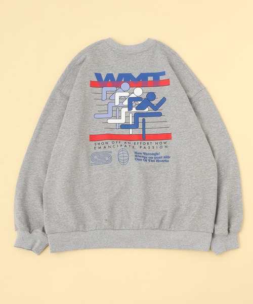 PBLIM(ページボーイリム)の「PBLIM/ランニングマシンスウェット(スウェット・レディース・オフホワイト/グレー/ブルー・MEDIUM/LARGE)」の3枚目の写真