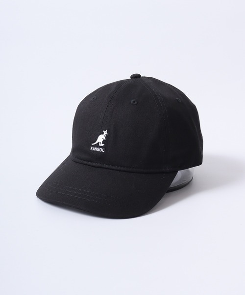 KANGOL（カンゴール）の「KANGOL SMU COTTON TWILL BASEBALL（キャップ・レディース・ブラック/ホワイト/ブラック系/ベージュ・L/XXL）」の5枚目の写真