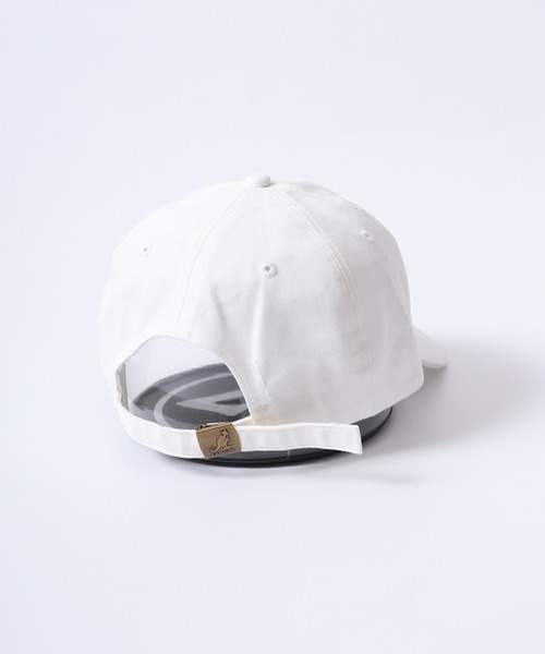 KANGOL（カンゴール）の「KANGOL SMU COTTON TWILL BASEBALL（キャップ・レディース・ブラック/ホワイト/ブラック系/ベージュ・L/XXL）」の7枚目の写真
