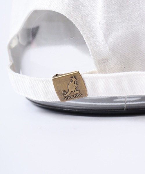 KANGOL（カンゴール）の「KANGOL SMU COTTON TWILL BASEBALL（キャップ・レディース・ブラック/ホワイト/ブラック系/ベージュ・L/XXL）」の11枚目の写真