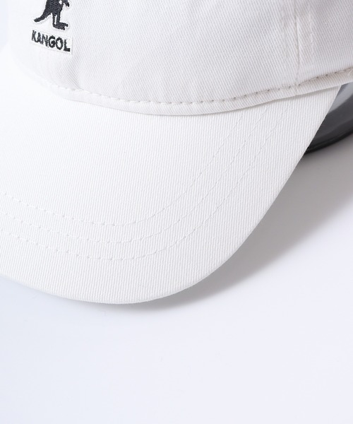 KANGOL（カンゴール）の「KANGOL SMU COTTON TWILL BASEBALL（キャップ・レディース・ブラック/ホワイト/ブラック系/ベージュ・L/XXL）」の9枚目の写真