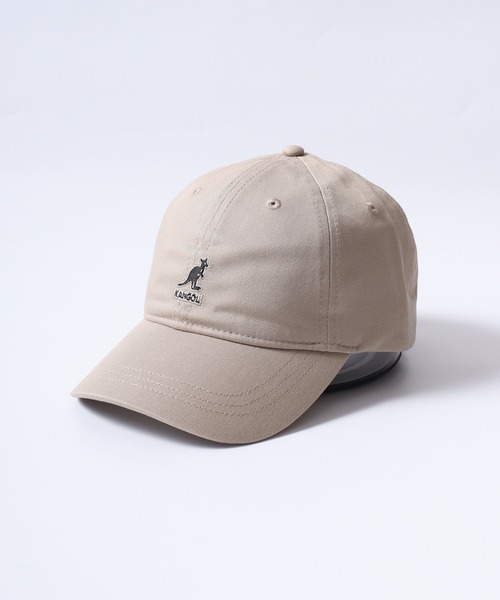 KANGOL（カンゴール）の「KANGOL SMU COTTON TWILL BASEBALL（キャップ・レディース・ブラック/ホワイト/ブラック系/ベージュ・L/XXL）」の15枚目の写真